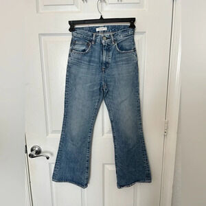Moussy Vintage Emma Cropped Flare Jean Size 25